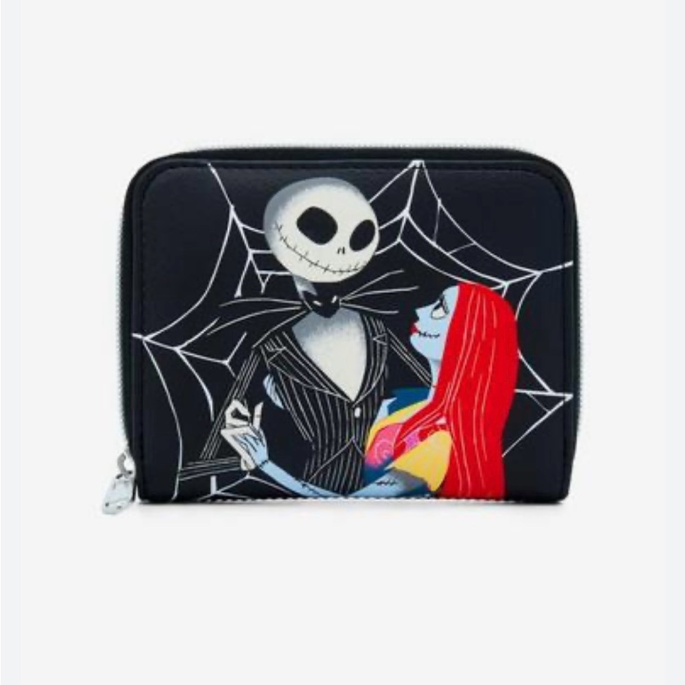 NWT Loungefly Jack & Sally Nightmare before Christmas wallet